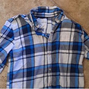 Blue Plaid Aeropostale Shirt